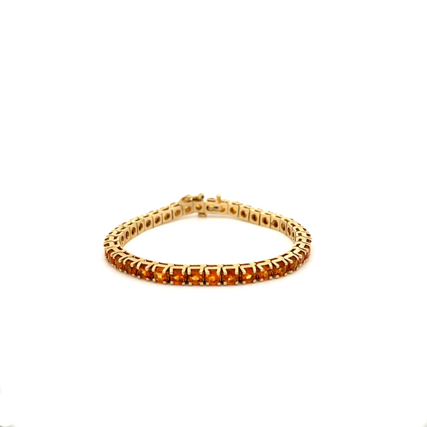 Hulchi Belluni Yellow Gold Diamond Star Bracelet - Squash Blossom Vail