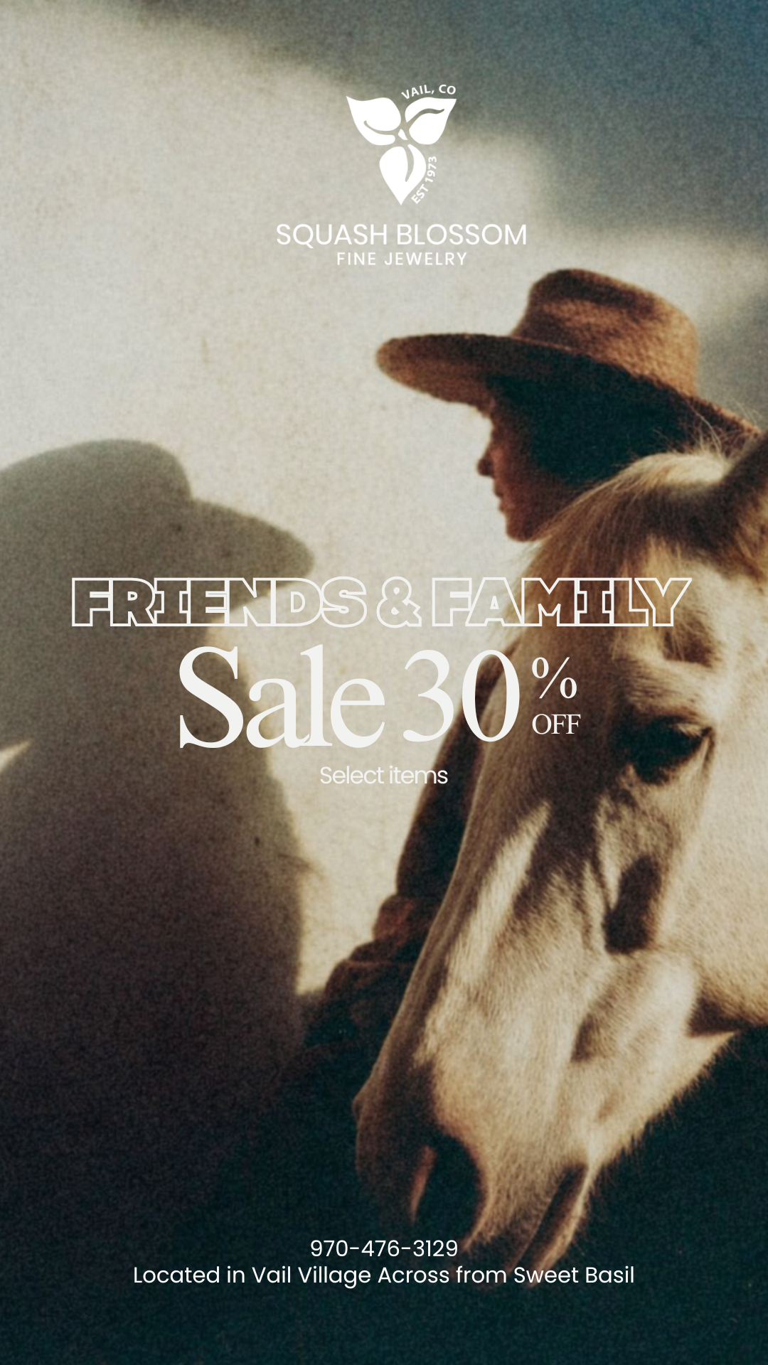 Friends and Family Sale