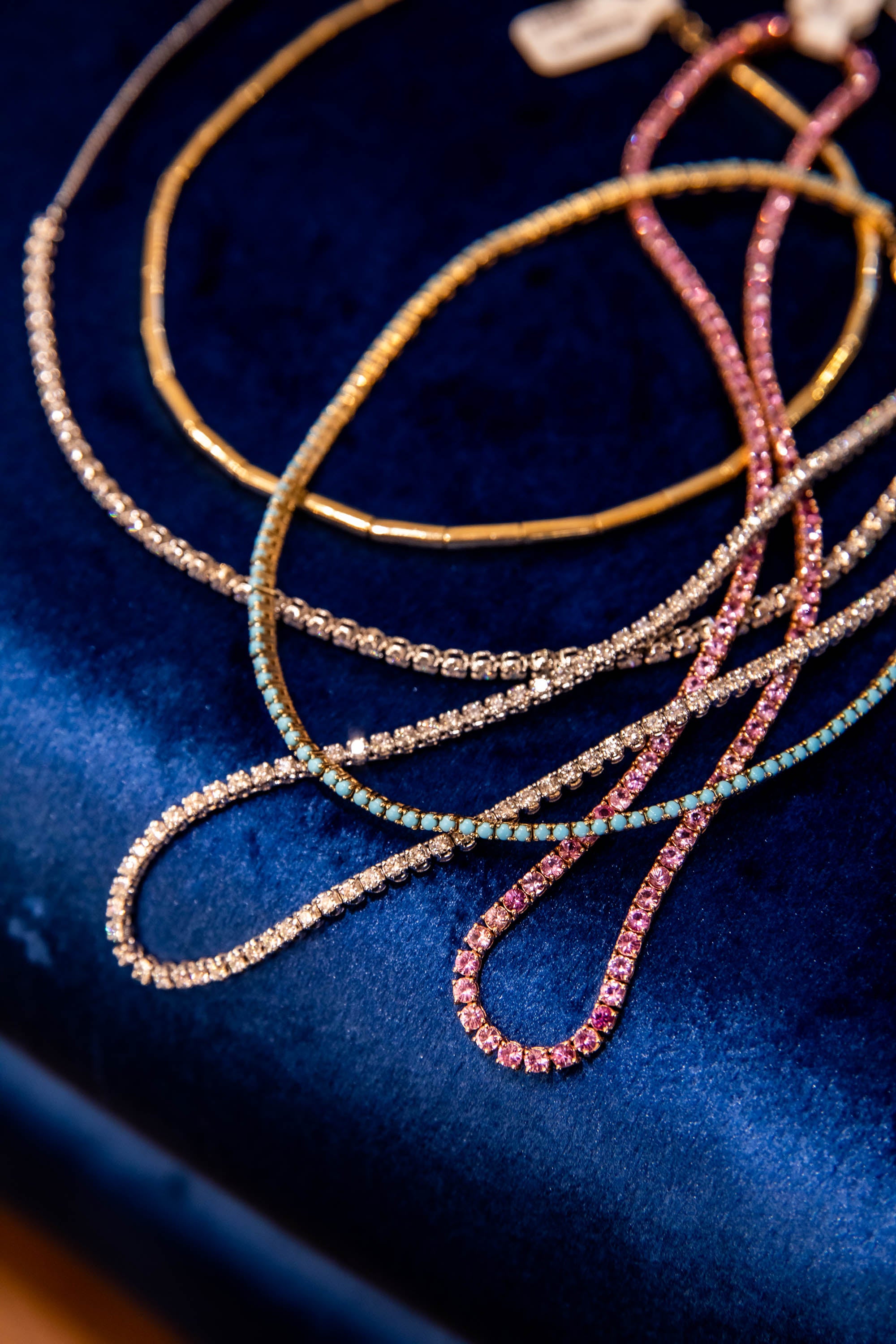 Tennis Necklace Squash Blossom Vail