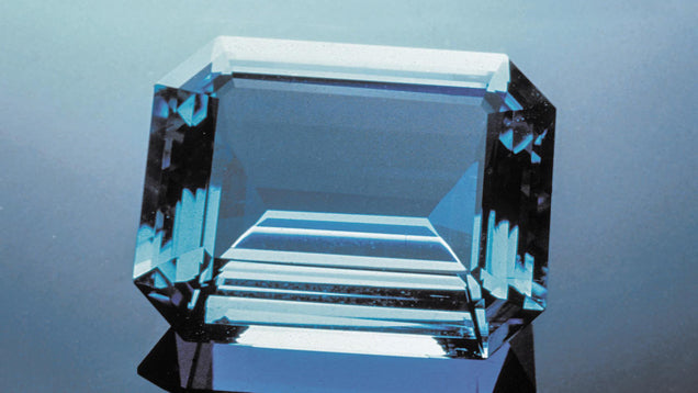 Aquamarine Squash Blossom Vail