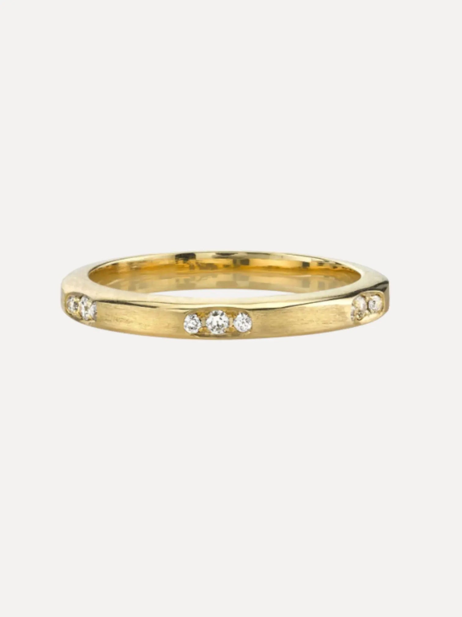 0.12TW-OEC GHVS 18KYG 0.12TW-OEC GHVS 18KYG Single Stone Single Stone  Squash Blossom Vail