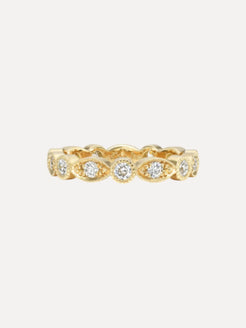 0.62TW-OEC GHVS 18KYG SIZE-6.5 0.62TW-OEC GHVS 18KYG SIZE-6.5 Single Stone Single Stone  Squash Blossom Vail