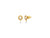 GURHAN Oyster Gold Single Drop Earrings, with Pearl and Diamond GURHAN Oyster Gold Single Drop Earrings, with Pearl and Diamond Gurhan Gurhan  Squash Blossom Vail