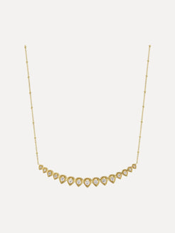 18K Mandala Petal Graduated Necklace 18K Mandala Petal Graduated Necklace Orly Marcel Orly Marcel  Squash Blossom Vail