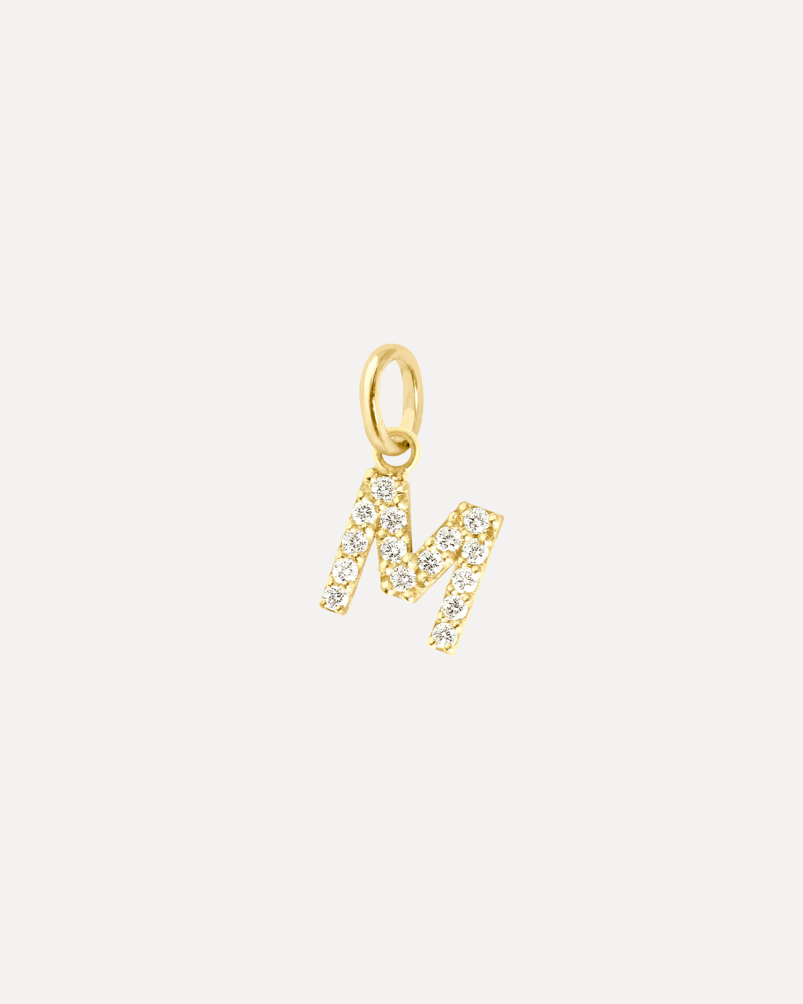 Classic Lucky Letter Pendant - M