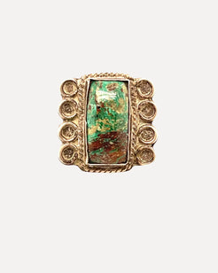 1930s Vintage Turquoise Ring 1930s Vintage Turquoise Ring Native American Collection Native American Collection  Squash Blossom Vail