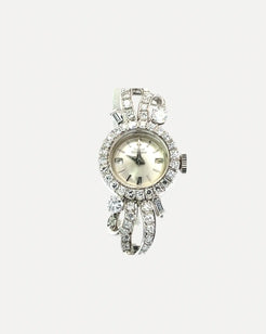 A Ladies Diamond 1950’s Girard-Perregaux Cocktail Watch