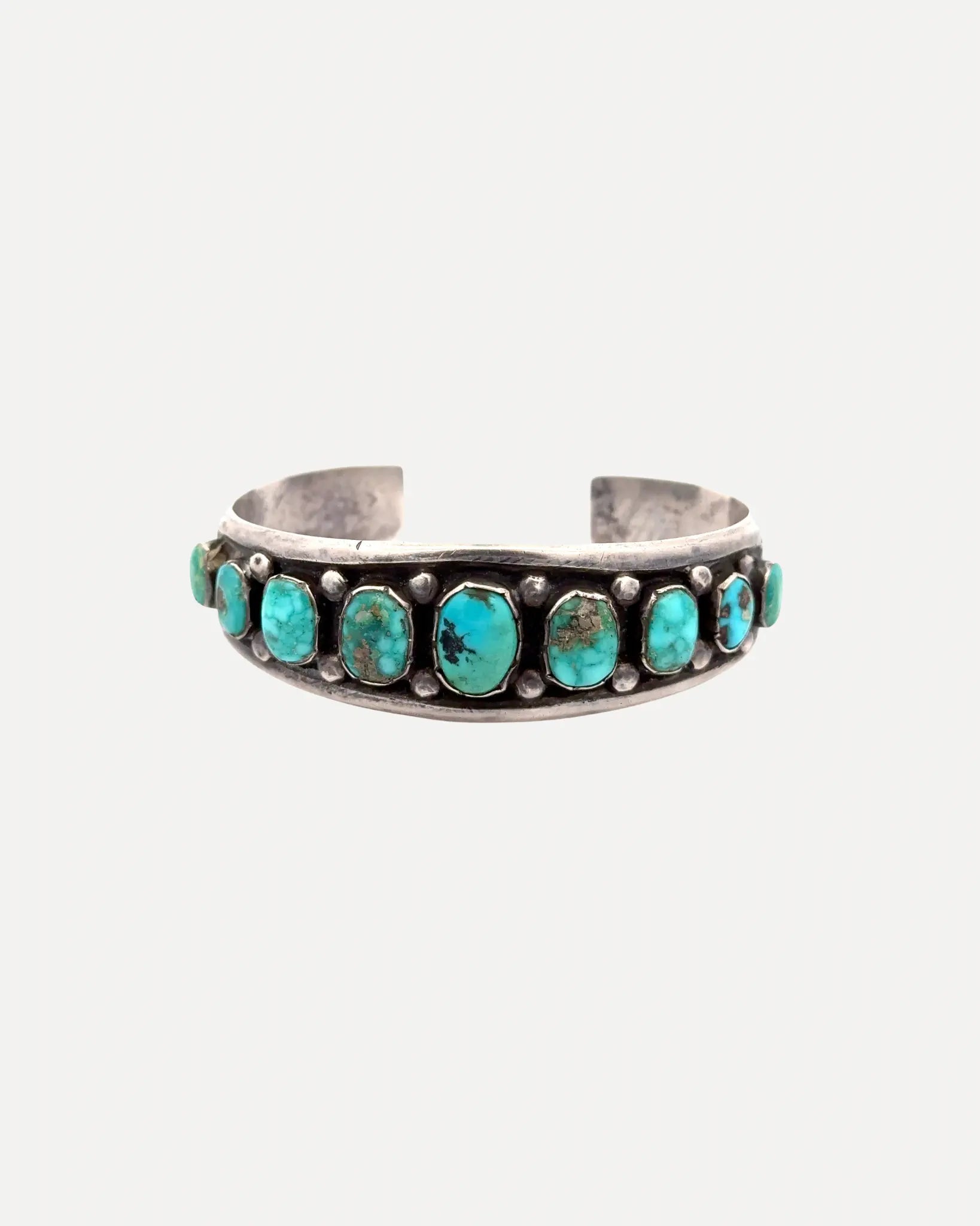 1950s Turquoise Cuff 1950s Turquoise Cuff Native American Collection Native American Collection  Squash Blossom Vail