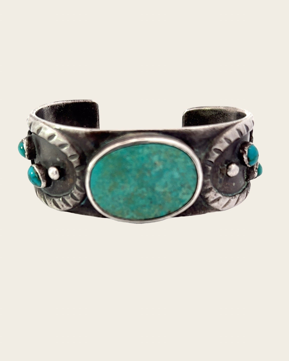 1950s Turquoise Cuff