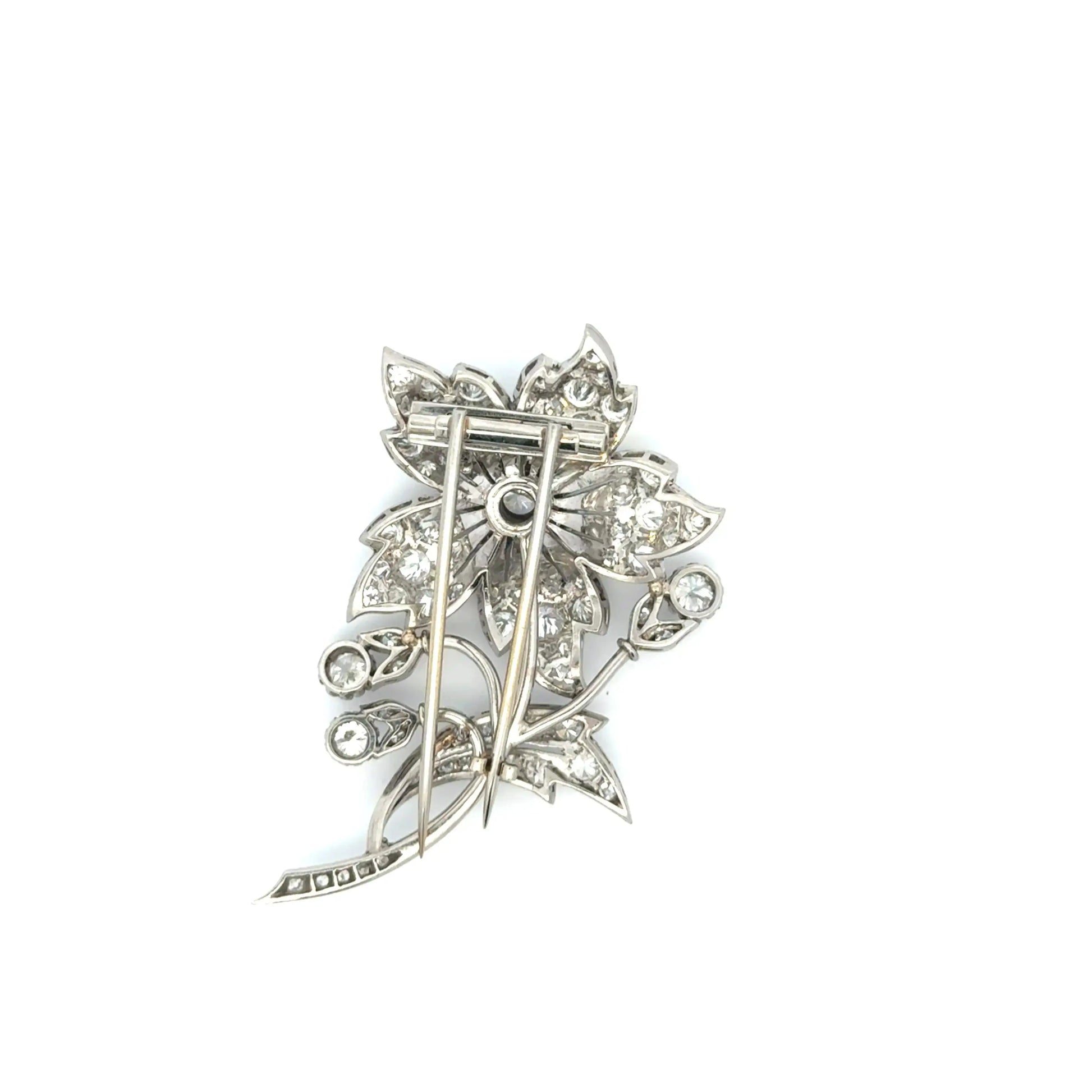 1960s Diamond Flower Brooch 1960s Diamond Flower Brooch Vintage at the Squash Blossom Vintage at the Squash Blossom  Squash Blossom Vail