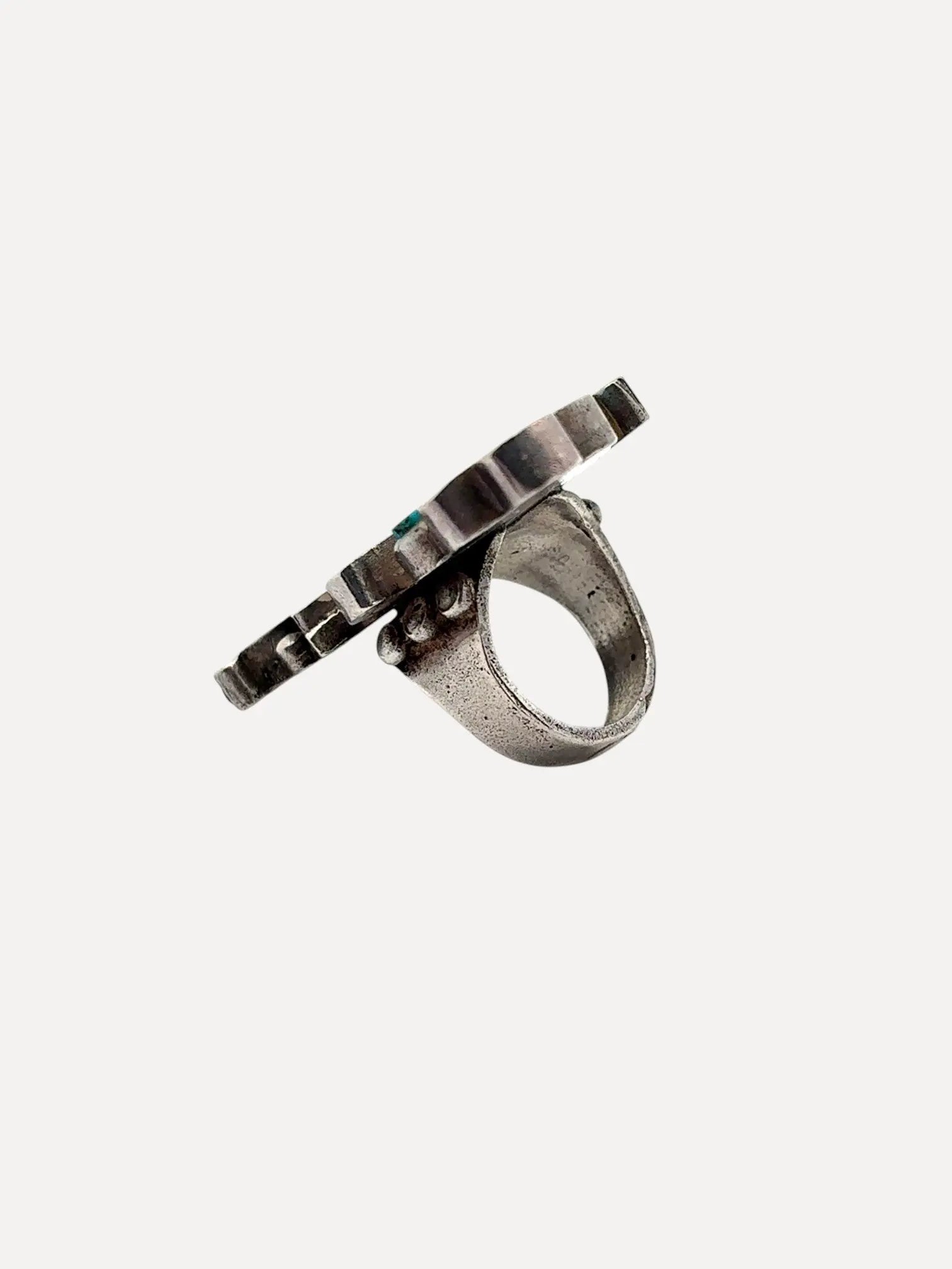 1960s Rainbow Man Ring 1960s Rainbow Man Ring Native American Collection Native American Collection  Squash Blossom Vail