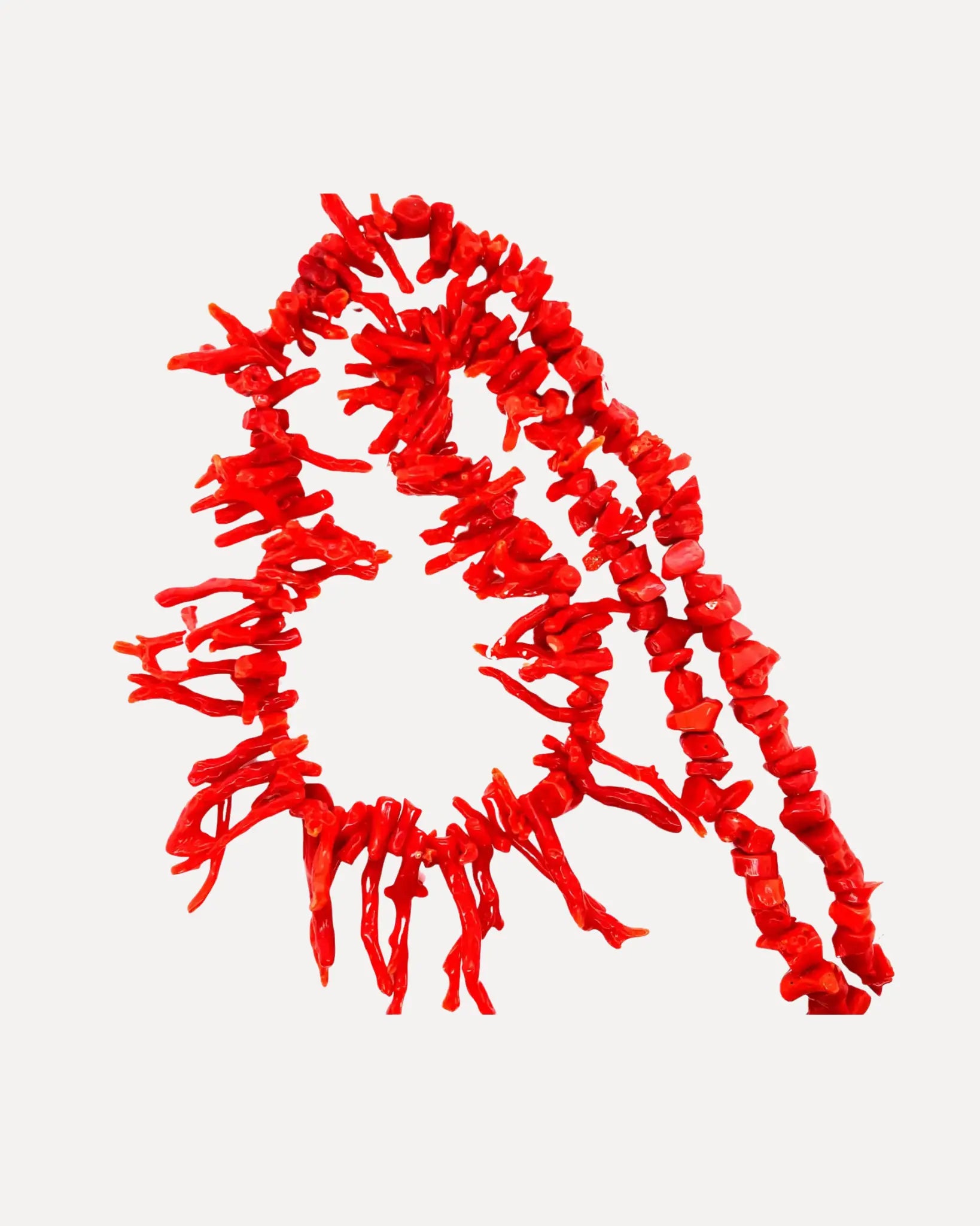 1970s Coral Branch Necklace 1970s Coral Branch Necklace Native American Collection Native American Collection  Squash Blossom Vail