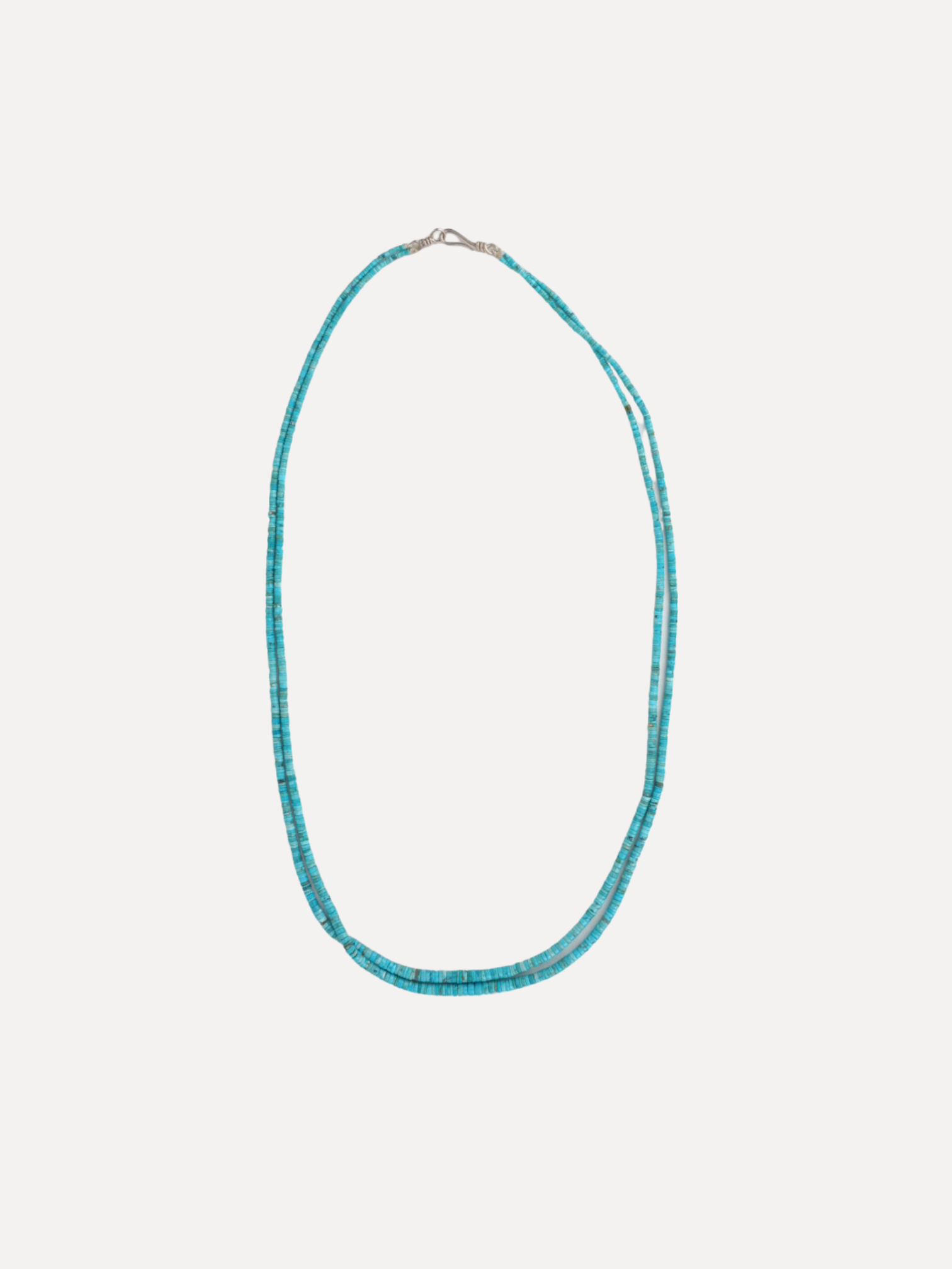 2 Strand Red Mtn. Nevada Heishe Necklace