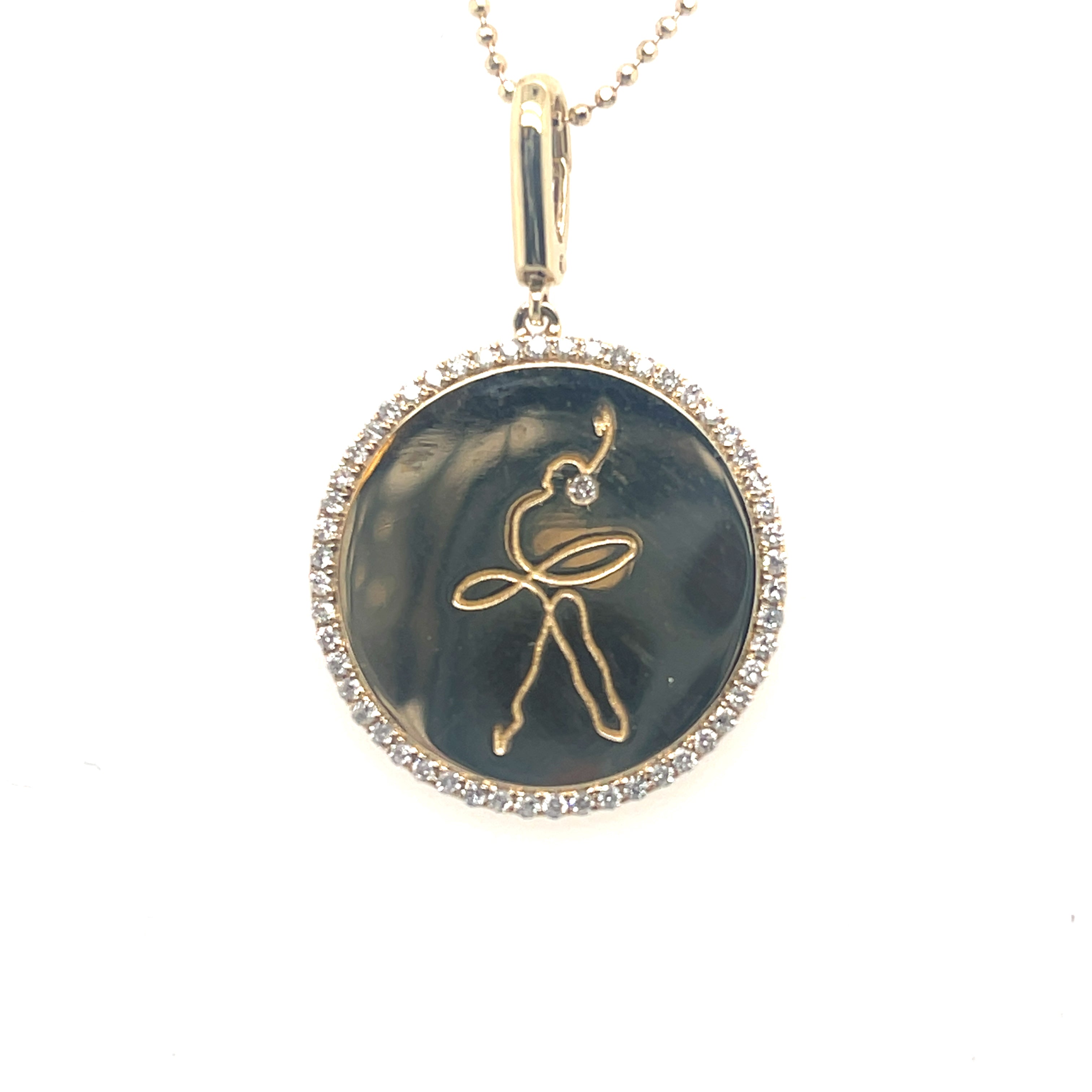 Plated Yellow Gold "Limited Addition Vail Dance Festival Pendant" Graziela Gems
