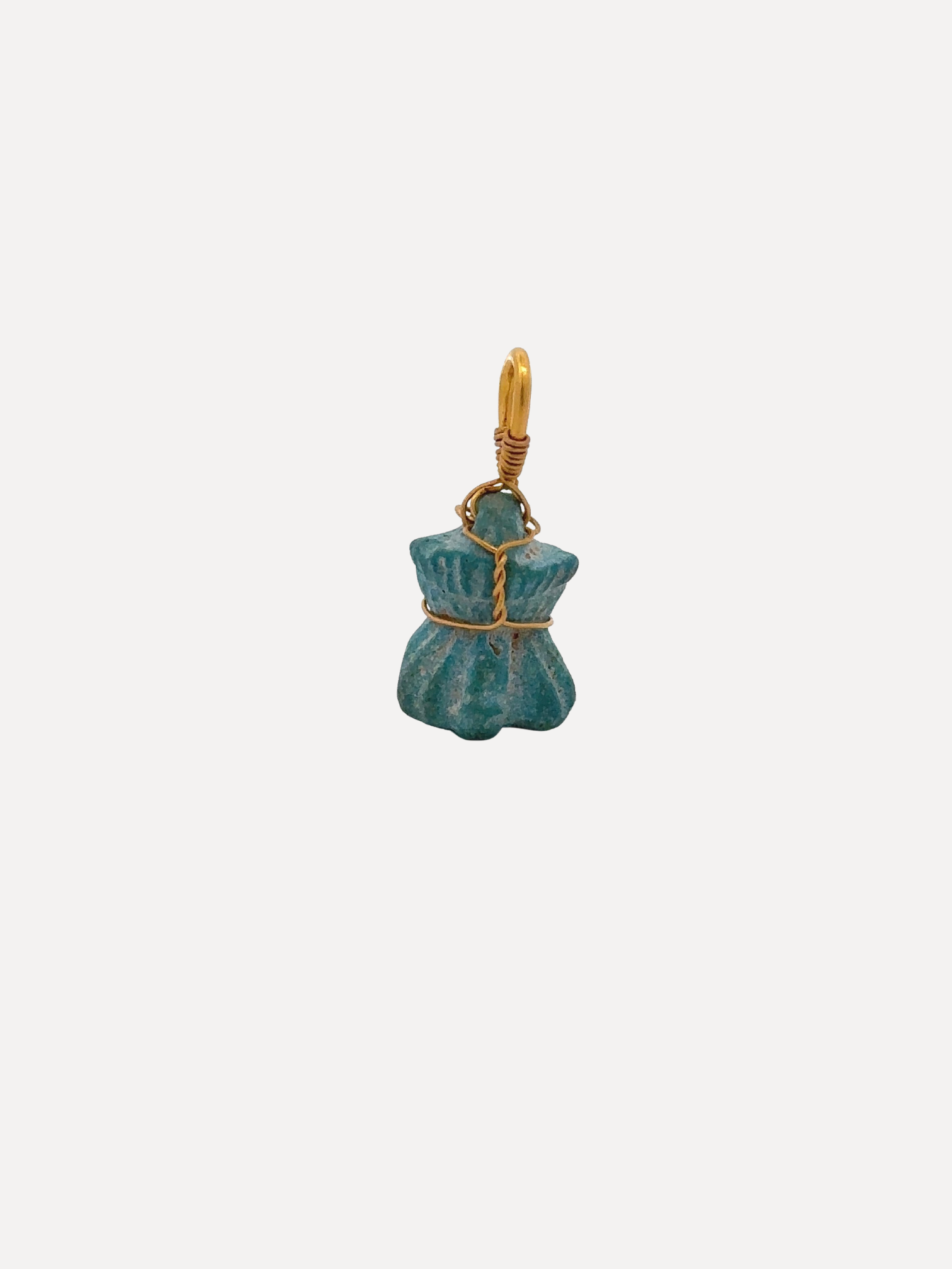 2nd Century AD Roman Faience Penis Pendant