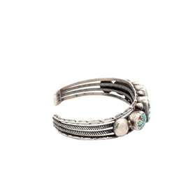 #8 Turquoise Cuff #8 Turquoise Cuff Native American Collection Native American Collection  Squash Blossom Vail