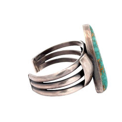 #8 Turquoise Cuff #8 Turquoise Cuff Native American Collection Native American Collection  Squash Blossom Vail
