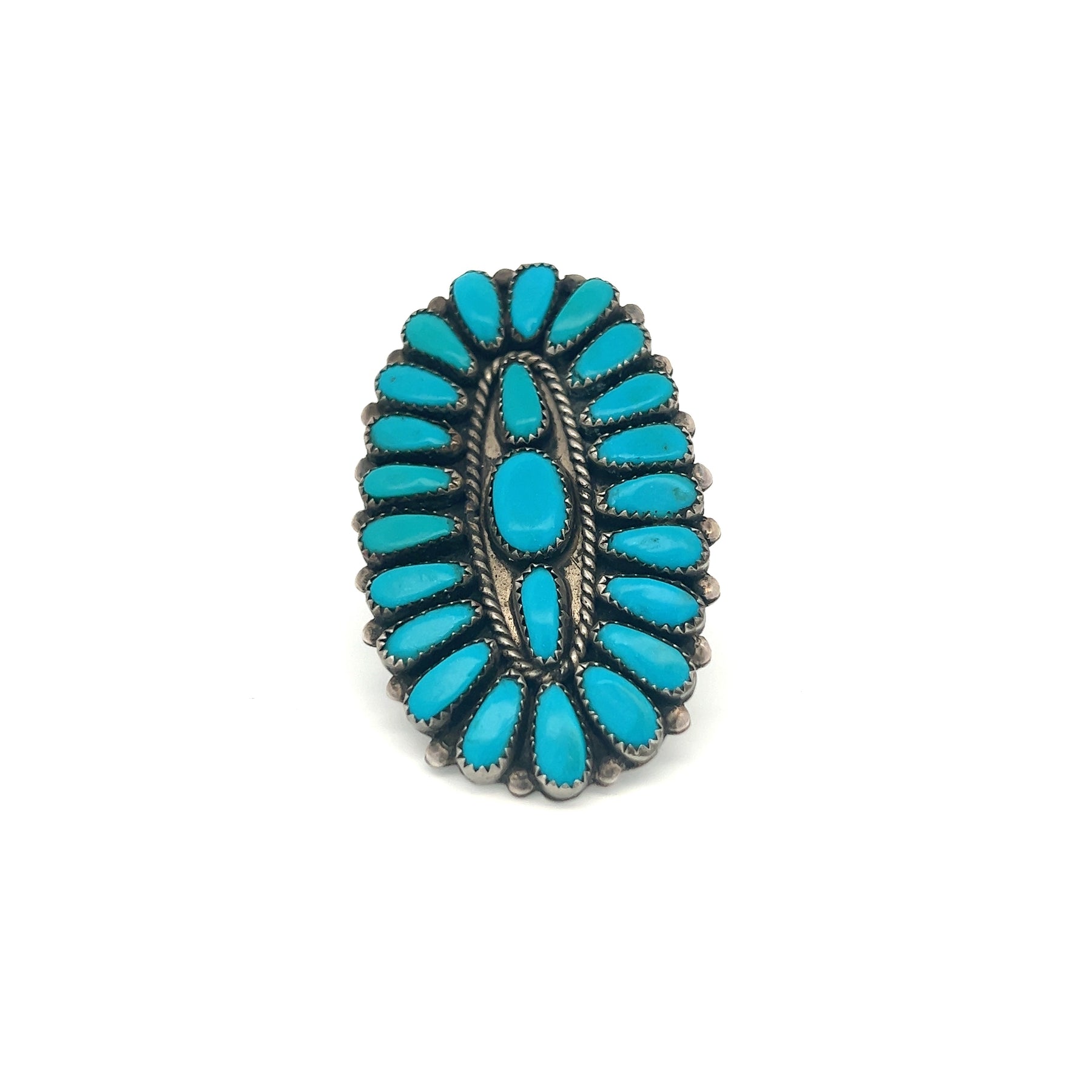 Native American Southwestern Jewelry Squash Blossom Vail