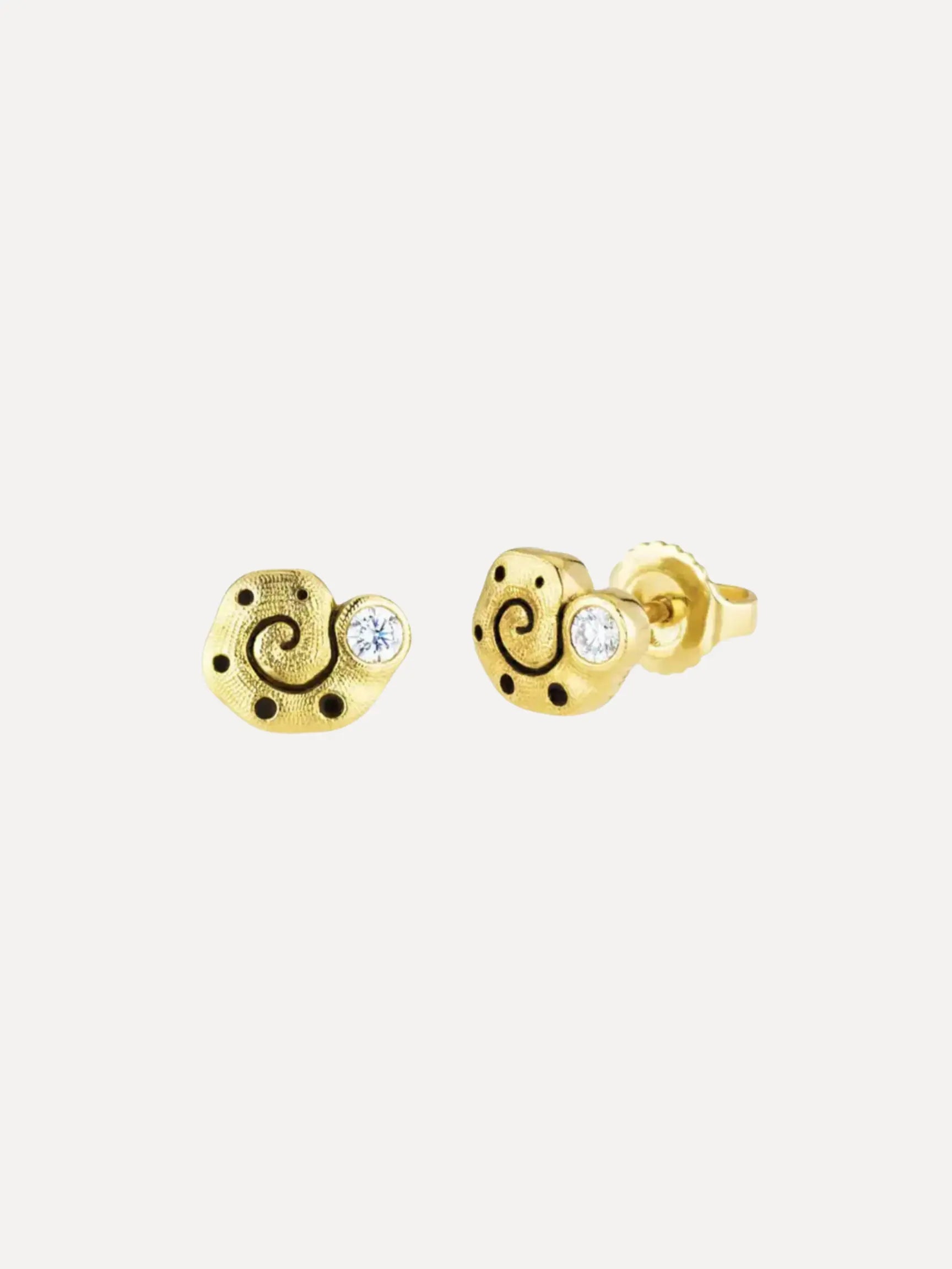 Alex Sepkus Diamond Flora Studs