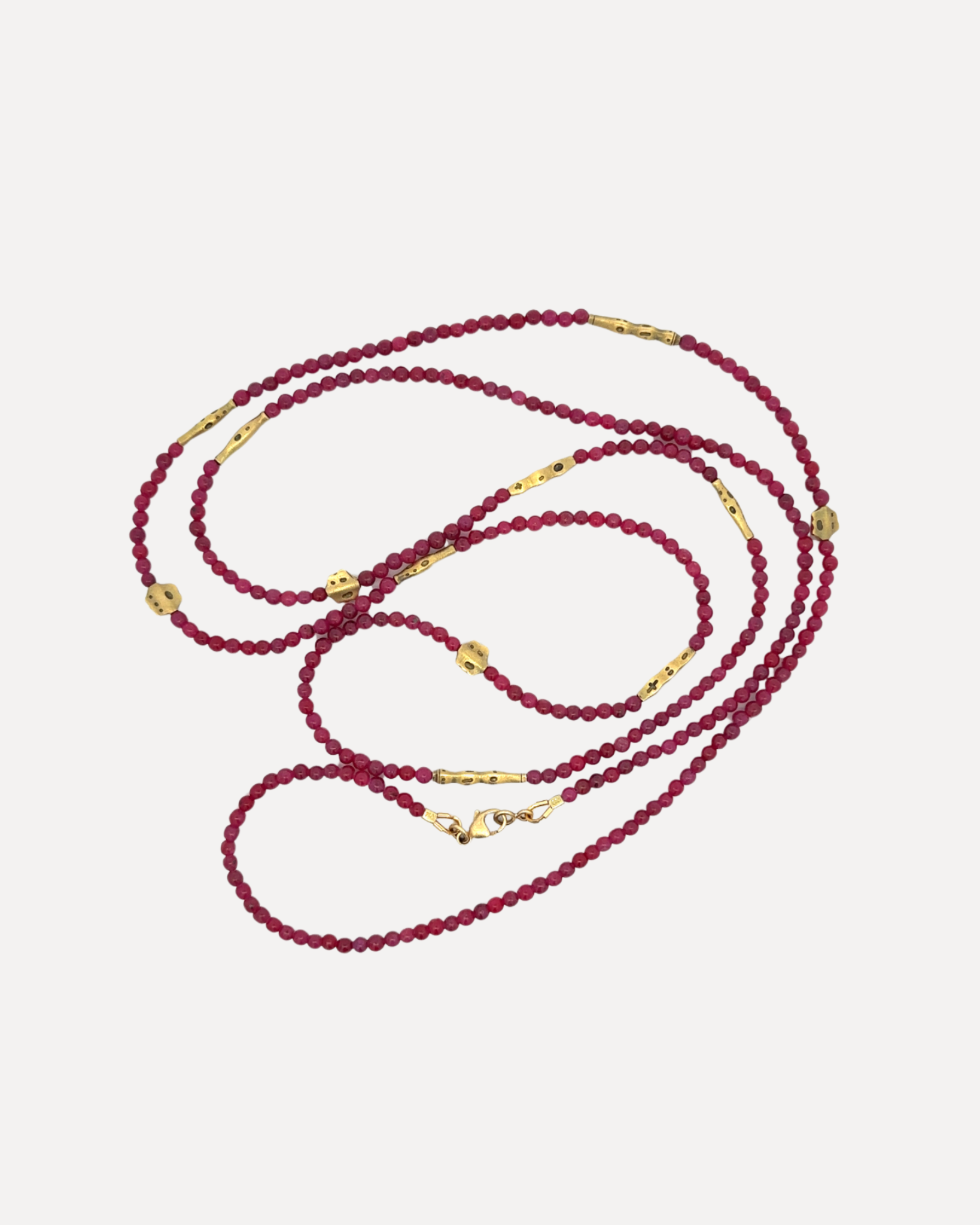 Alex Sepkus “Flora" Necklace with Ruby