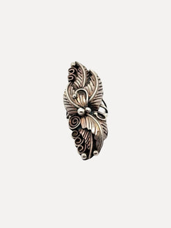 All SS Leaf or feather Ring All SS Leaf or feather Ring Native American Collection Native American Collection  Squash Blossom Vail
