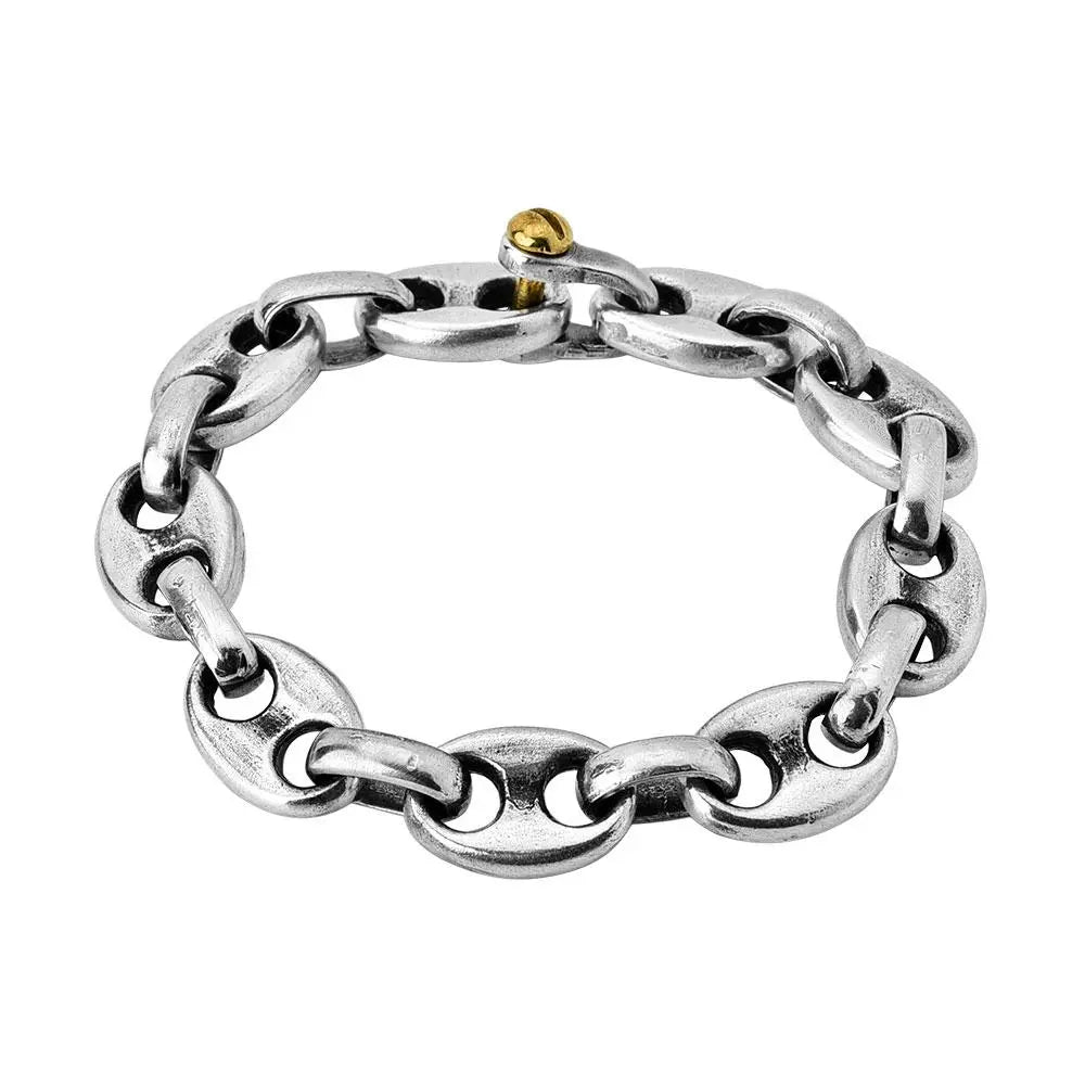 Anchor Chain Bracelet - Squash Blossom Vail