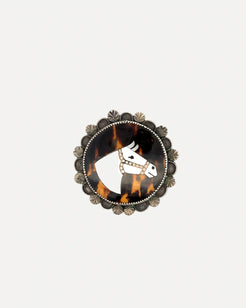 Antique Horse Pin Antique Horse Pin Native American Collection Native American Collection Default-Title Squash Blossom Vail