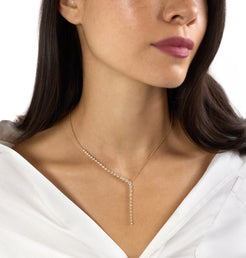 Aria Cascade Necklace Aria Cascade Necklace Melissa Kaye Melissa Kaye  Squash Blossom Vail