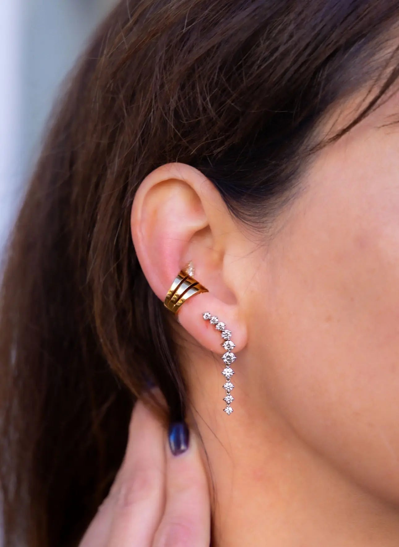 Aria Dagger Earrings Aria Dagger Earrings Melissa Kaye Melissa Kaye  Squash Blossom Vail