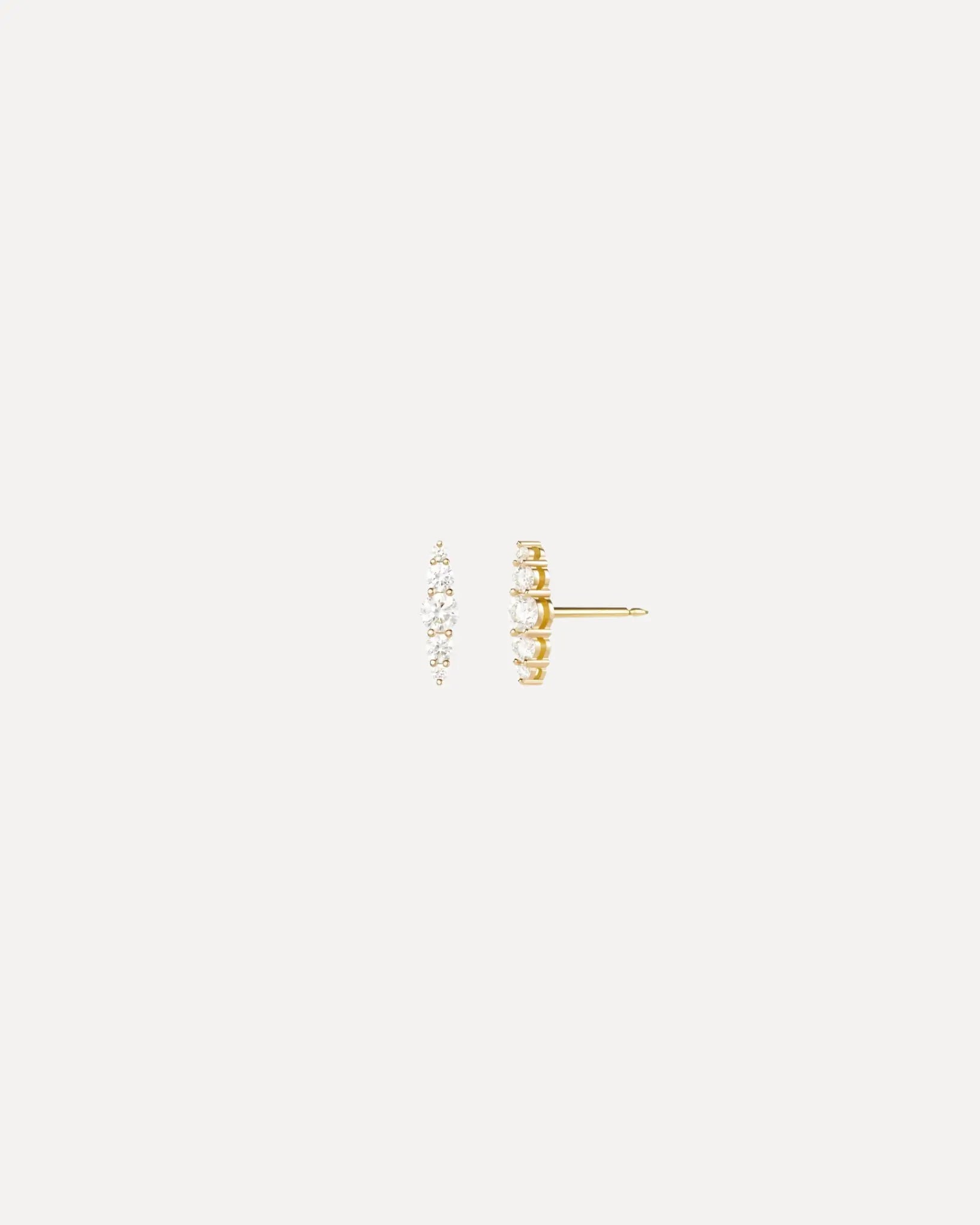 Aria Graduated Stud Earrings Aria Graduated Stud Earrings Melissa Kaye Melissa Kaye  Squash Blossom Vail