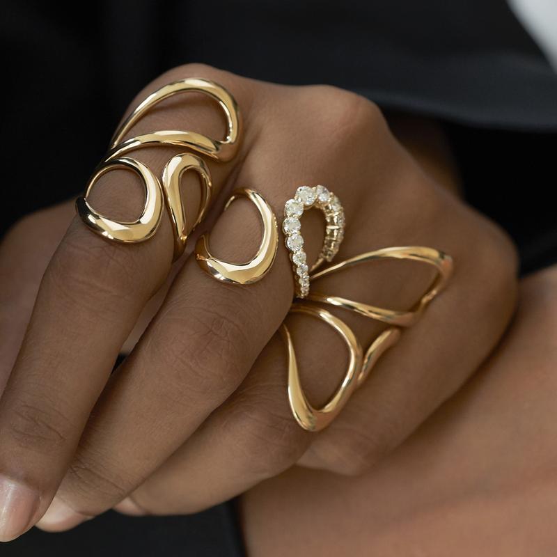 Aria Jane Ring Aria Jane Ring Melissa Kaye Melissa Kaye  Squash Blossom Vail