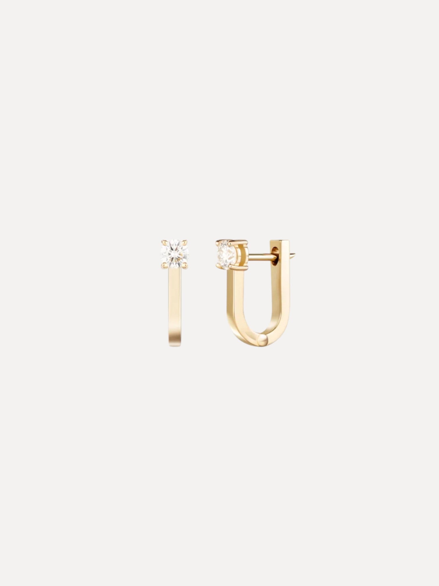 Aria U Huggie Hoop Aria U Huggie Hoop Melissa Kaye Melissa Kaye  Squash Blossom Vail