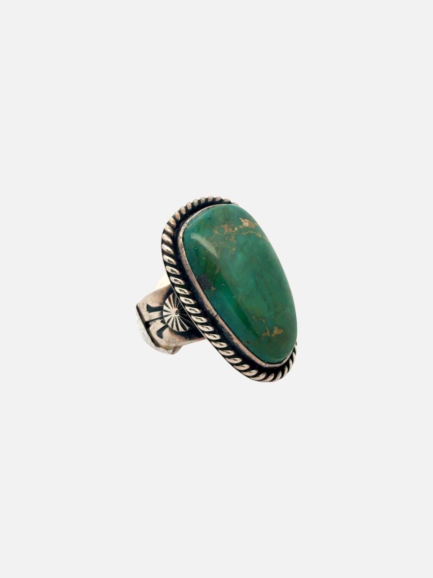 Armenian Turquoise Ring Armenian Turquoise Ring Native American Collection Native American Collection  Squash Blossom Vail