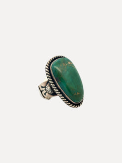 Armenian Turquoise Ring Armenian Turquoise Ring Native American Collection Native American Collection  Squash Blossom Vail