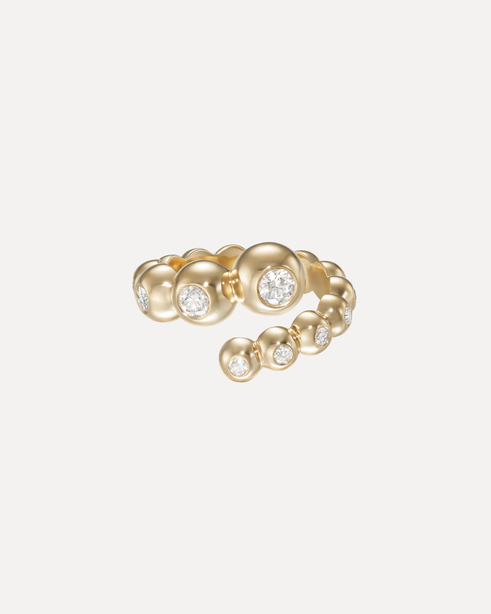 Audrey Diamond Wrap Ring