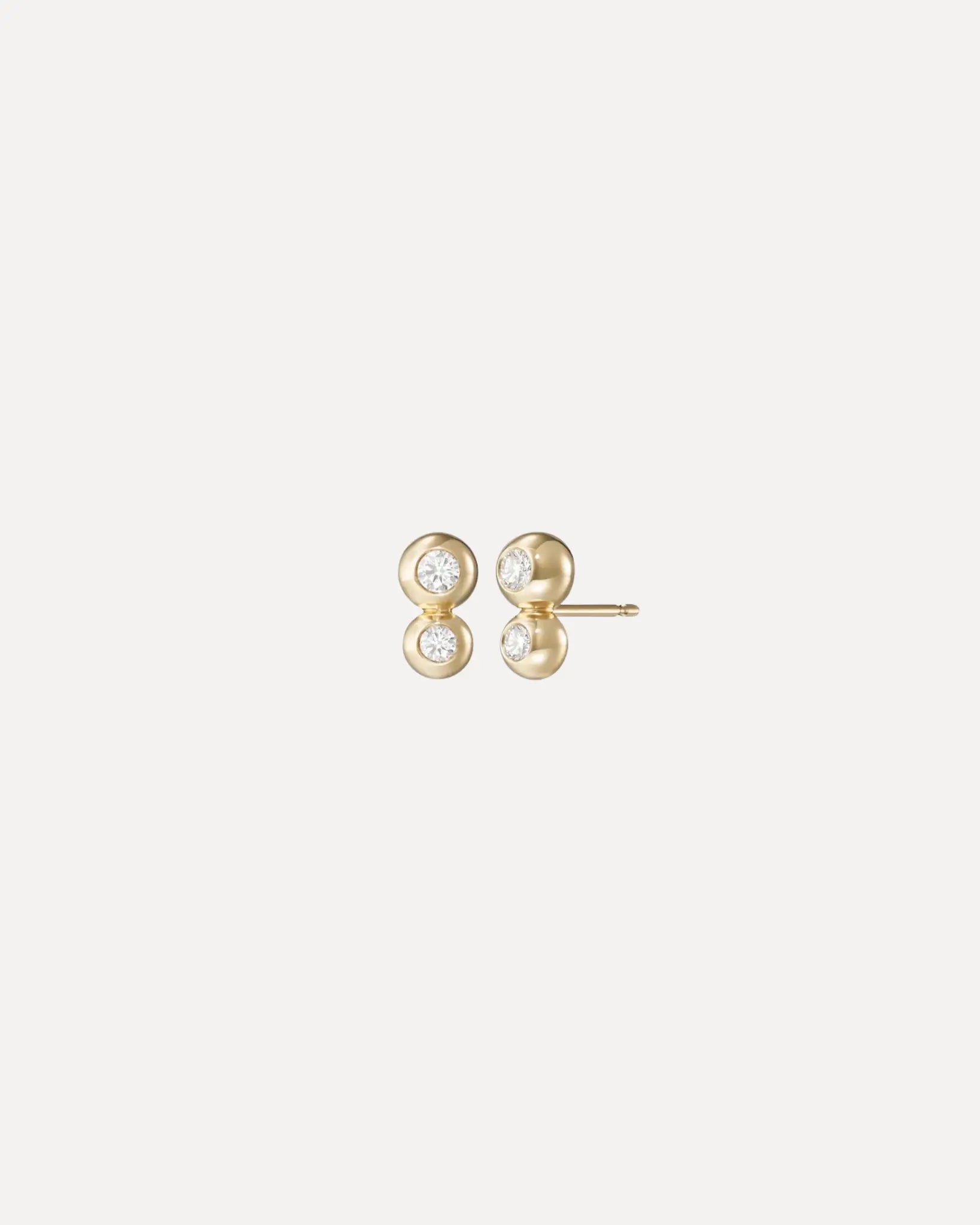 Audrey Double Stud Small Audrey Double Stud Small Melissa Kaye Melissa Kaye  Squash Blossom Vail