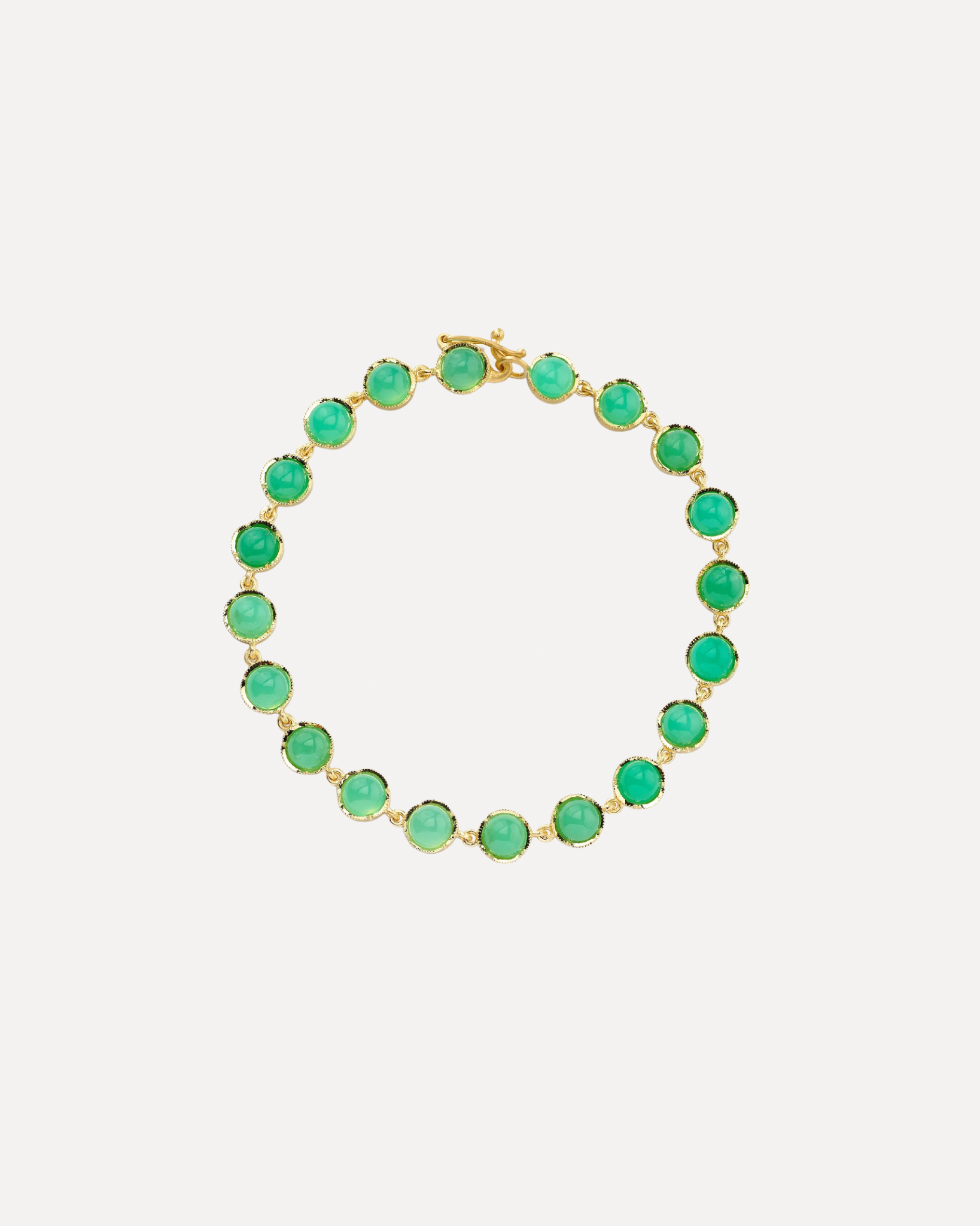 Classic Chrysoprase Bracelet