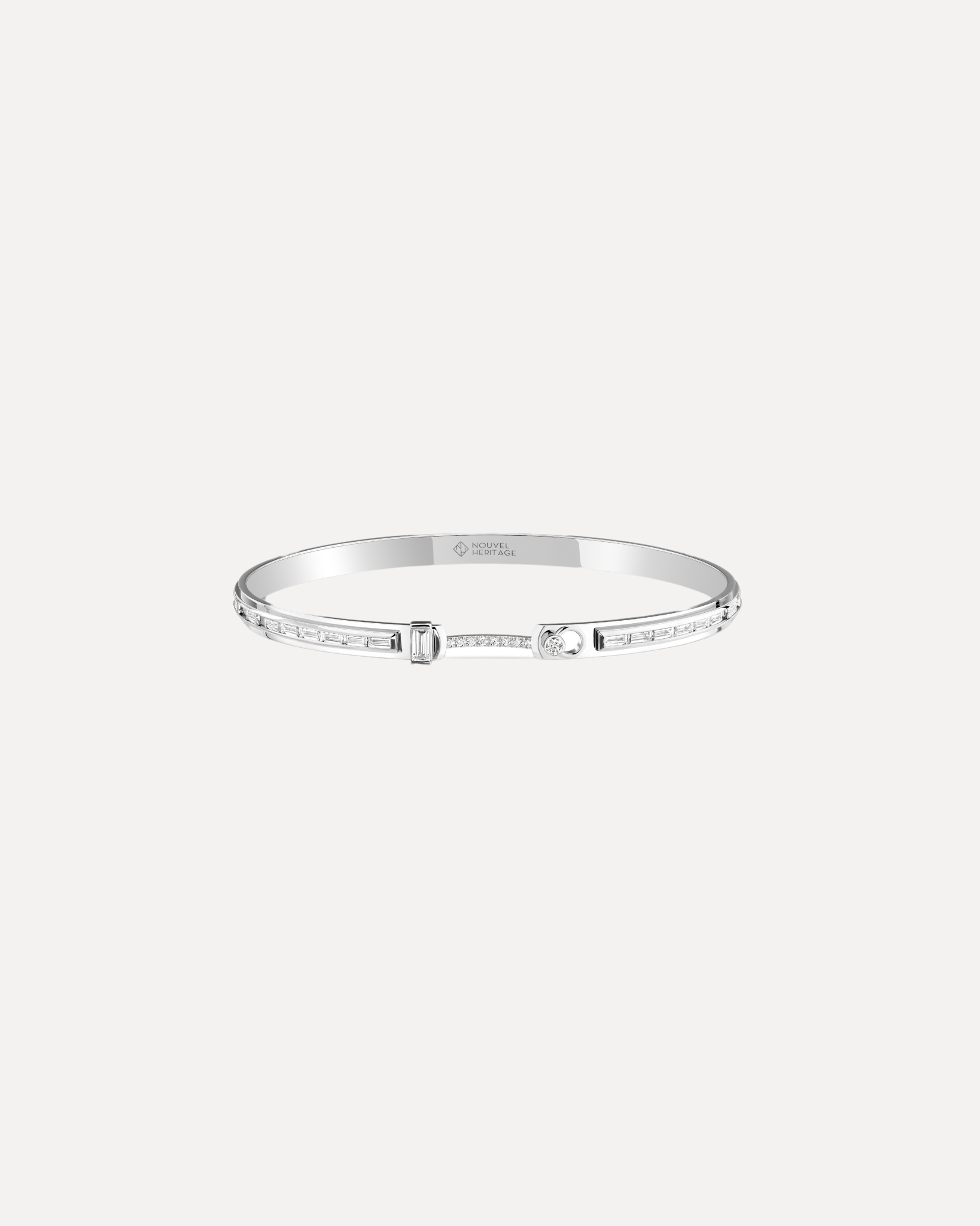 My Best Friend's Wedding Bangle - White Gold