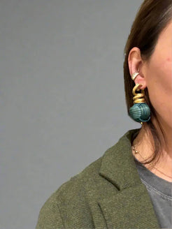 Bamboo Earrings Bamboo Earrings Silvia Furmanovich Silvia Furmanovich  Squash Blossom Vail