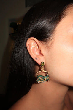 Bamboo Earrings Bamboo Earrings Silvia Furmanovich Silvia Furmanovich  Squash Blossom Vail