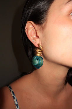 Bamboo Earrings Bamboo Earrings Silvia Furmanovich Silvia Furmanovich  Squash Blossom Vail