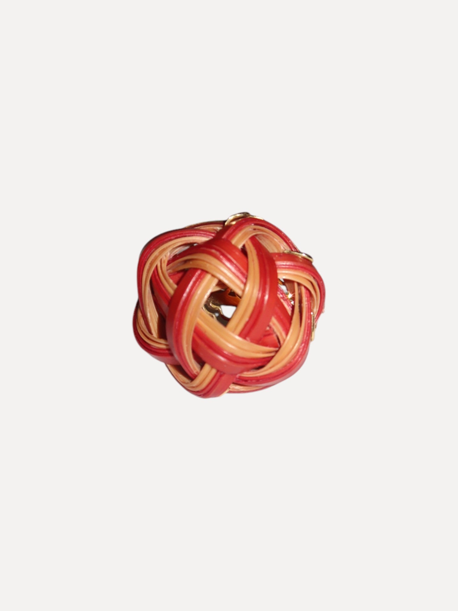 Bamboo ring with pink sapphire Bamboo ring with pink sapphire Silvia Furmanovich Silvia Furmanovich  Squash Blossom Vail