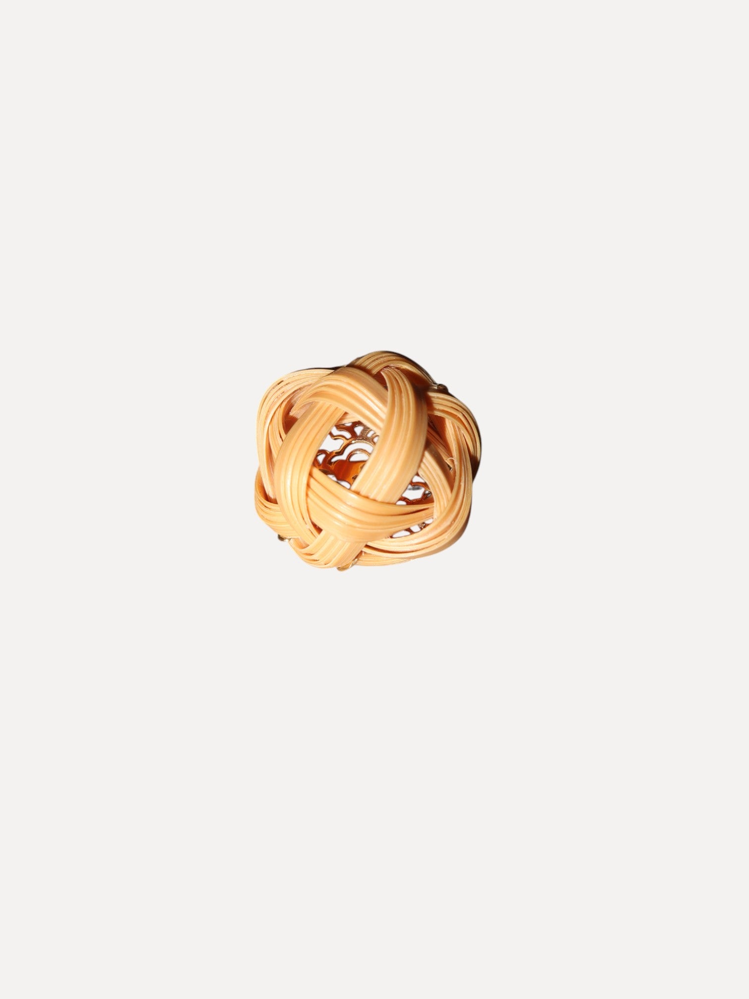 Bamboo ring with yellow sapphire ring Bamboo ring with yellow sapphire ring Silvia Furmanovich Silvia Furmanovich  Squash Blossom Vail