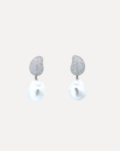 Baroque Pearl Earrings Baroque Pearl Earrings Vintage at the Squash Blossom Vintage at the Squash Blossom  Squash Blossom Vail