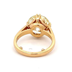 Bauer Diamond Ring - Squash Blossom Vail