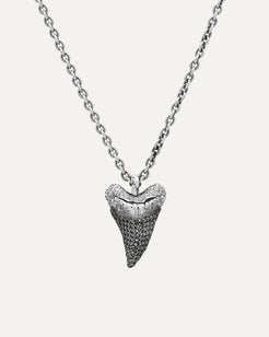 Black Diamond shark tooth pendant with chain Black Diamond shark tooth pendant with chain John Varvatos John Varvatos  Squash Blossom Vail