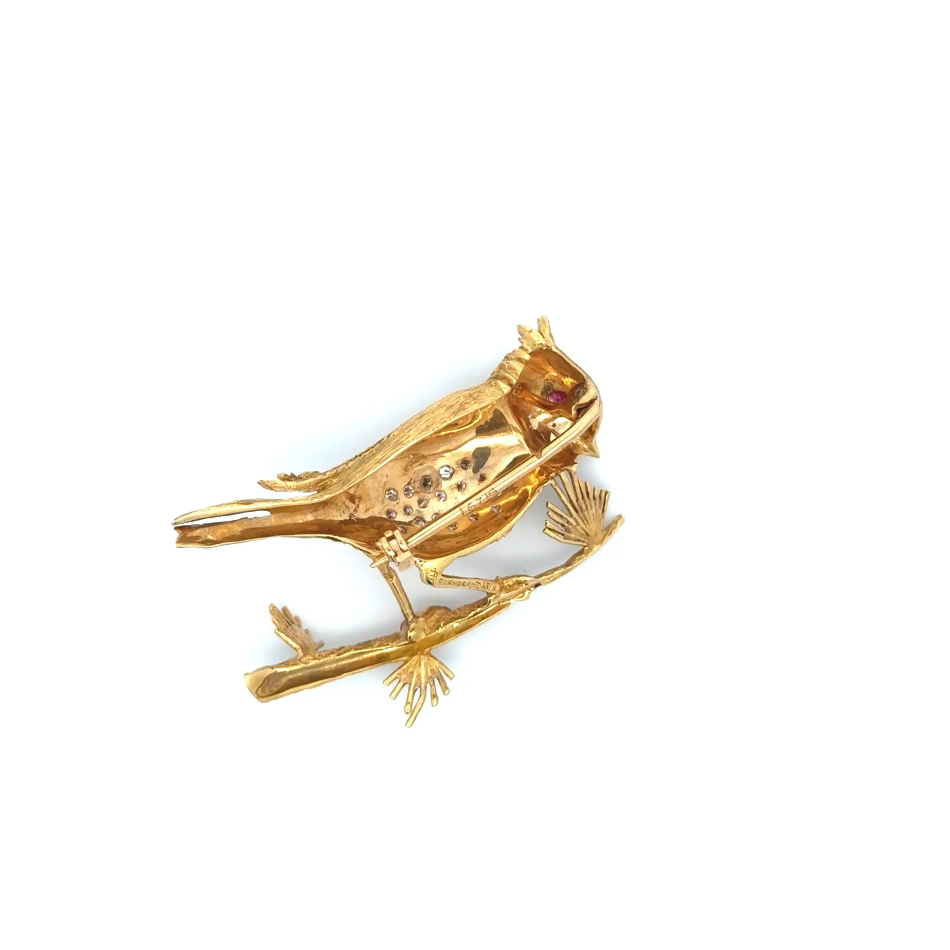 Boucheron Diamond Brooch Boucheron Diamond Brooch Vintage at the Squash Blossom Vintage at the Squash Blossom  Squash Blossom Vail