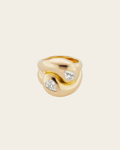 Brent Neale Knot Ring with Pear Shape Diamond Brent Neale Knot Ring with Pear Shape Diamond Brent Neale Brent Neale  Squash Blossom Vail