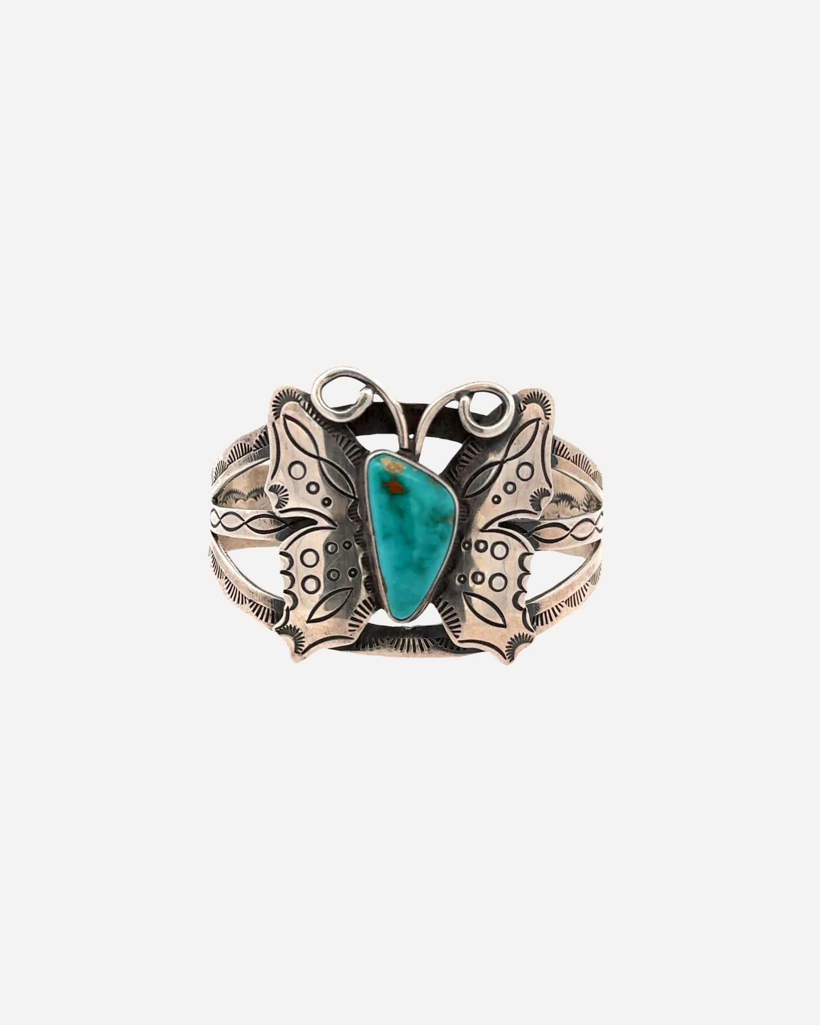 Butterfly Turquoise Cuff