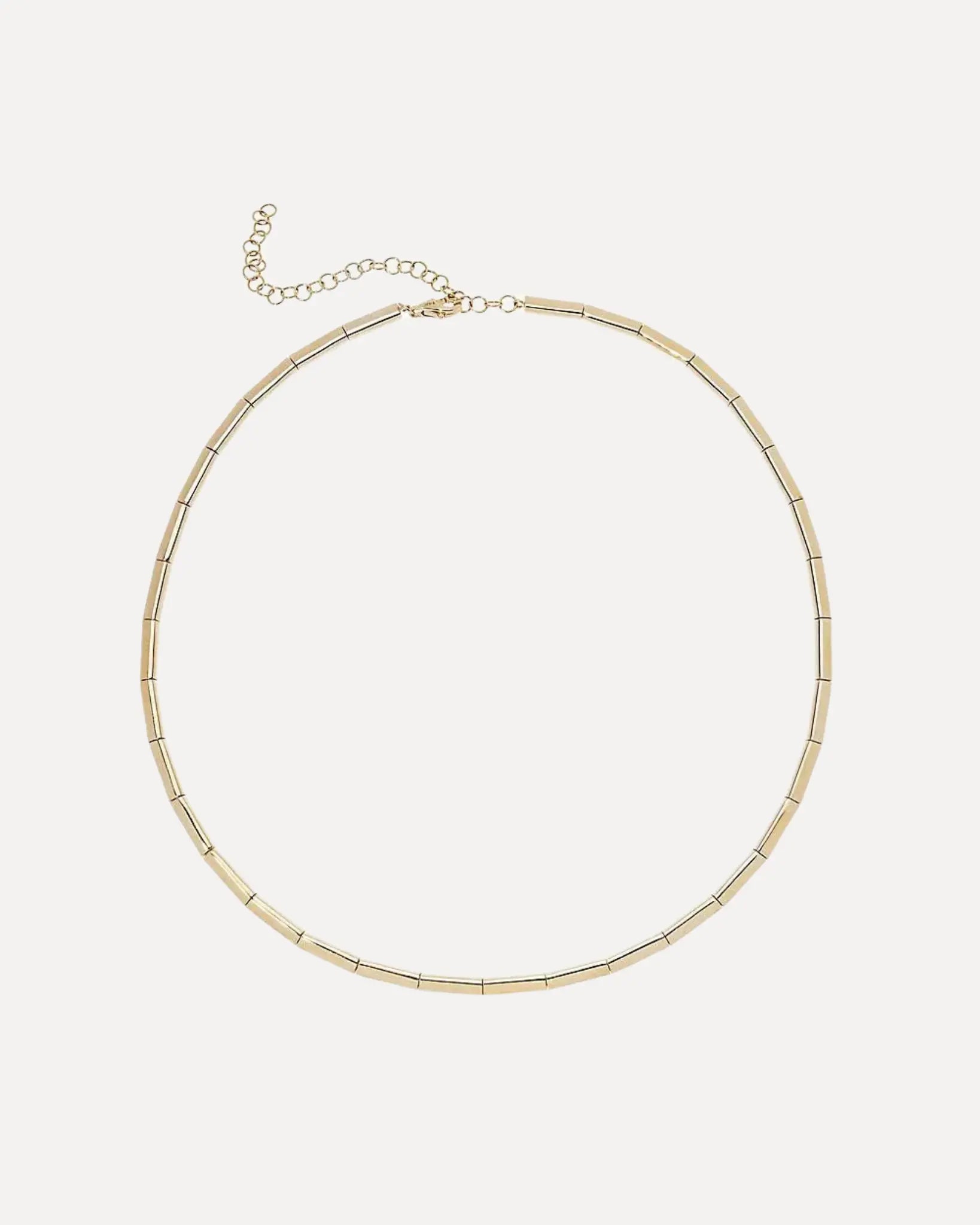 Centered Gold Bar Necklace Centered Gold Bar Necklace Lee Jones Lee Jones  Squash Blossom Vail